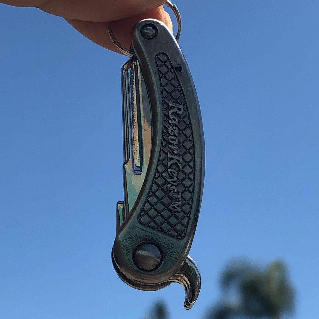 RazorKey Barber Keychain